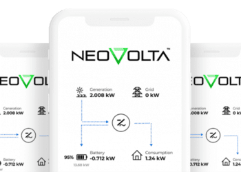 NeoVolta monitoring app
