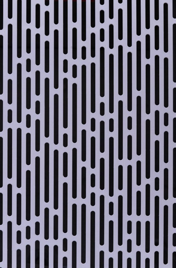 black and white polka dot textile