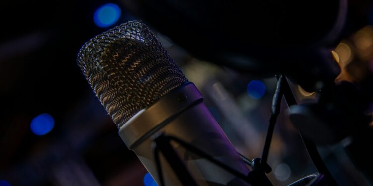Macro of microphone and recording equipment