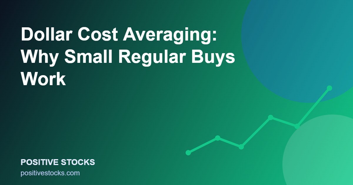 Dollar Cost Averaging: Why Small Regular Buys Work (dollar cost averaging guide)