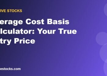 Average Cost Basis Calculator: Your True Entry Price