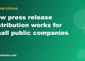 How press release distribution works for small public companies